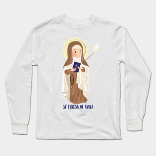 Saint Terese of Avila Long Sleeve T-Shirt